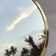 Lot de 4 miroirs ronds en laiton poli – Artisanat marocain – Style vintage