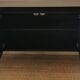 Vintage Bauhaus style metal sideboard from the 1970s