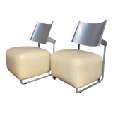 Pair of Oscar armchairs by Harri Korhonen