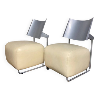 Pair of Oscar armchairs by Harri Korhonen