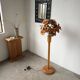 Ornamental floor lamp with "flower" patterns from the 1970s.