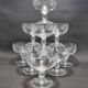 Set de 10 coupes à champagne