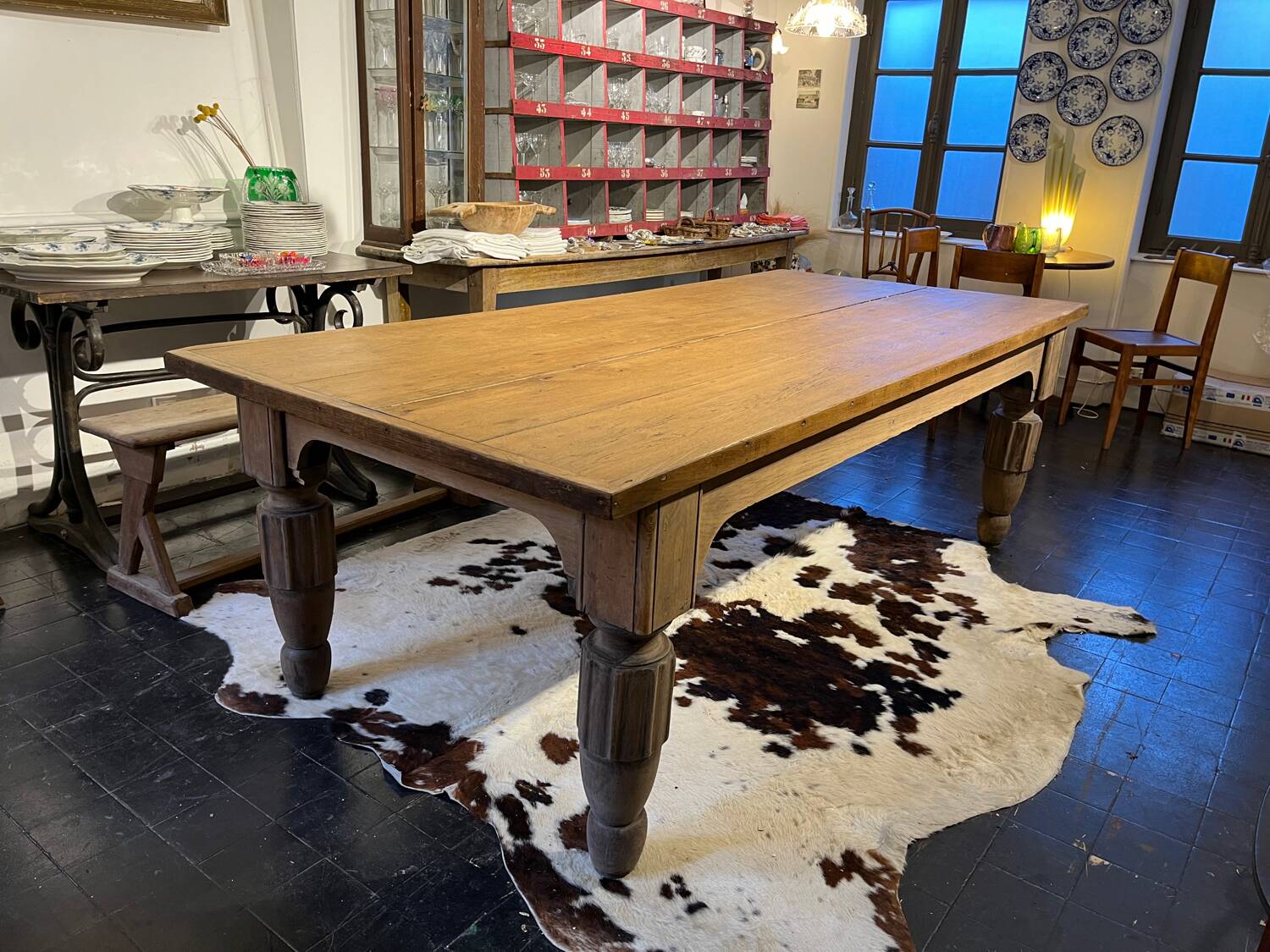 Grande table de ferme