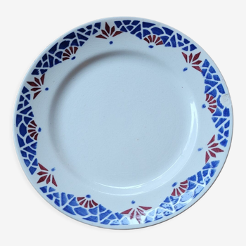 Assiette plate Biarritz de Saint Amand