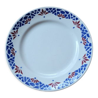 Assiette plate Biarritz de Saint Amand