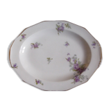 Plat en porcelaine de Limoges B&C Bernardaud