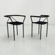 Set of 4 Poltroncina Chairs by Maurizio Peregalli for Zeus Noto, 1980
