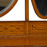 Edwardian satinwood dressing table