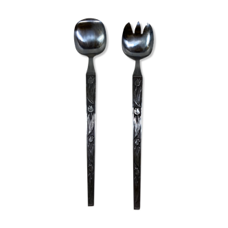 Old salad cutlery