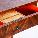 Biedermeier side table, restored, walnut, austria, 1820s