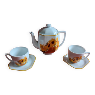 Teapot set Sunflowers