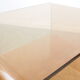 Pair of vintage smoked lucite perspex side tables
