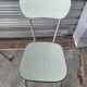 Authentique ensemble repas table 4 chaises en formica Vintage