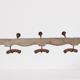 Vintage wood coat rack