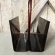 Old door reviews plexiglas curved marbled + baguettes brass vintage