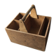 Storage basket the 1950s vintage wooden