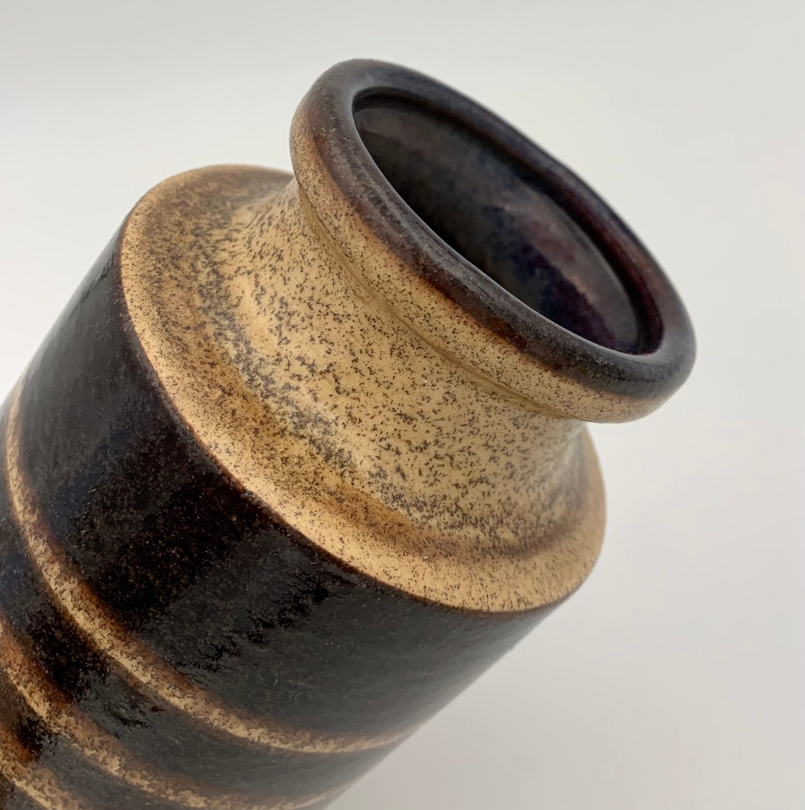 Vintage ceramic vase Scheurich West Germany - 1960s