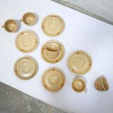 Series of 12 vintage porcelain cups by Maison Revol, France