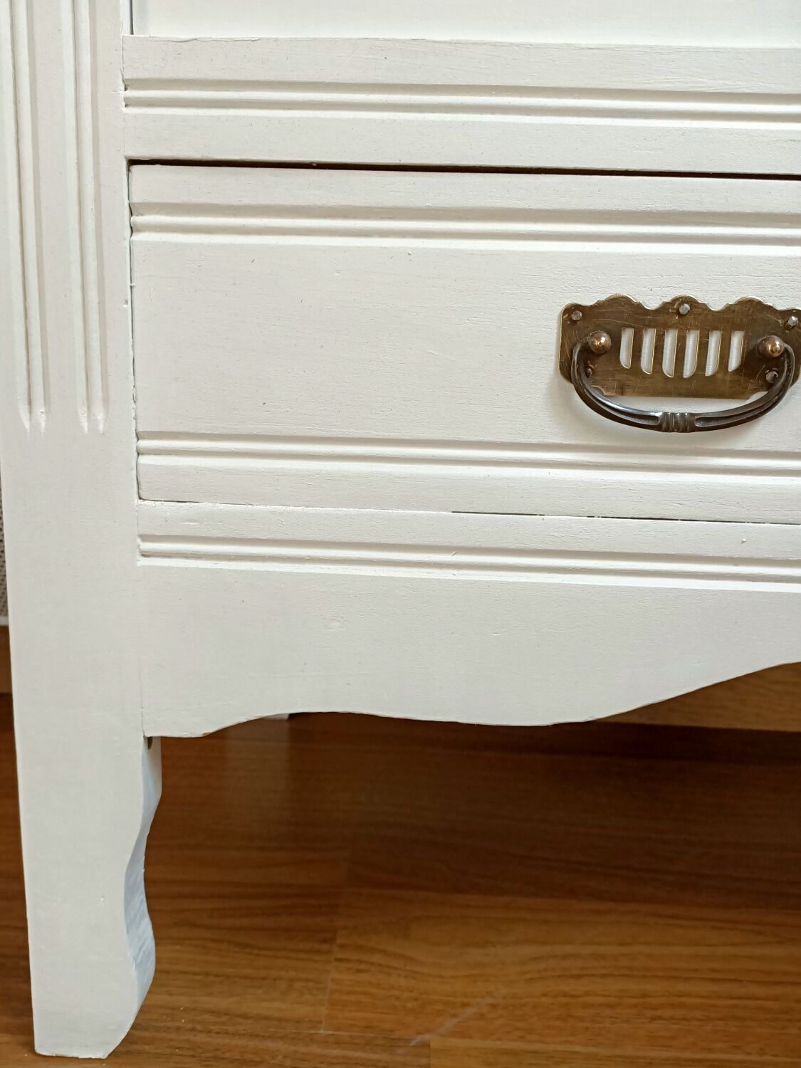 White Parisian wardrobe