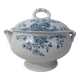 Iron earth tureen flowers althaea