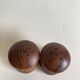 Salt and pepper shakers, wood