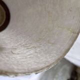 Vintage umbrella stand with wood accents