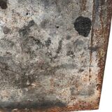 Cast iron fireplace plate