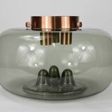 Vintage smoked ceiling lamp, raak