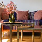 Brass nesting coffee tables