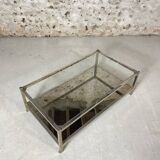 Seventies glass coffee table