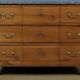 Mahogany commode, Louis XVI period – late 18th century.