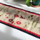 Tapis Rollakan décor de tulipes vintage