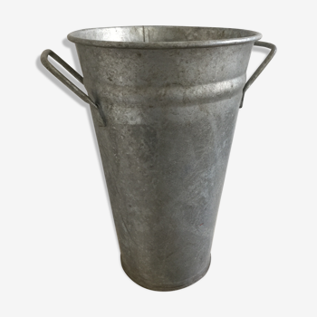 Zinc florist pot, Galva