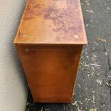 Cardboard box-making cabinet from 1950