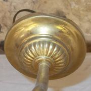 Brass wall light