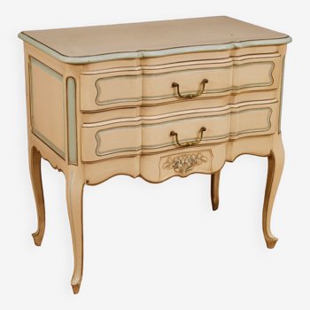 French lacquered and painted dresser