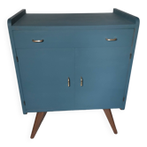 Meuble d'appoint pieds compas. Vintage