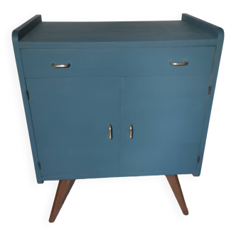Vintage sideboard with compass feet