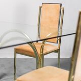 Dining set table four chairs 70s vintage modern
