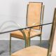 Dining set table four chairs 70s vintage modern
