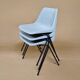 Polyprop stacking chairs by Robin Day for Tecno, Italy 1960s