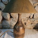 Lampe grès pyrité robert deblander circa 1968