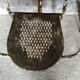 Pair of metal armchairs