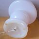 Murano opaline mushroom lamp, 1970