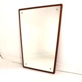 Teak mirror Sweden 1960, 72x38cm
