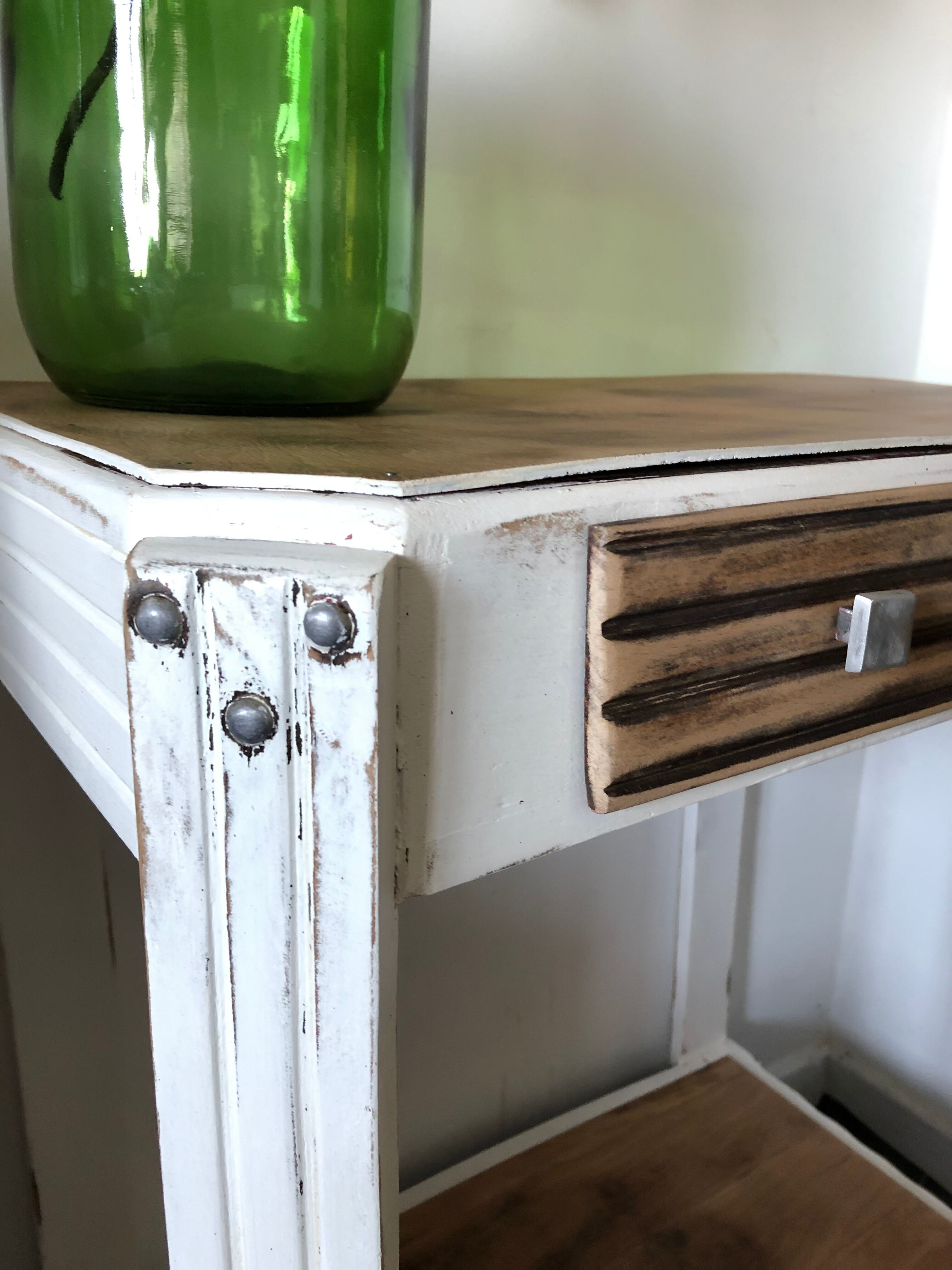 Console ancienne relookee