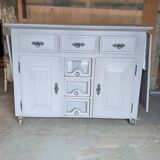 Outdoor plancha buffet