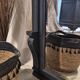Antique bevelled mirror