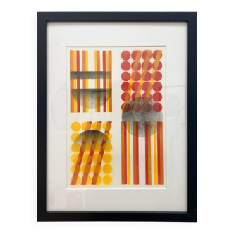 Stencil drawing by Cyprien Clermontel