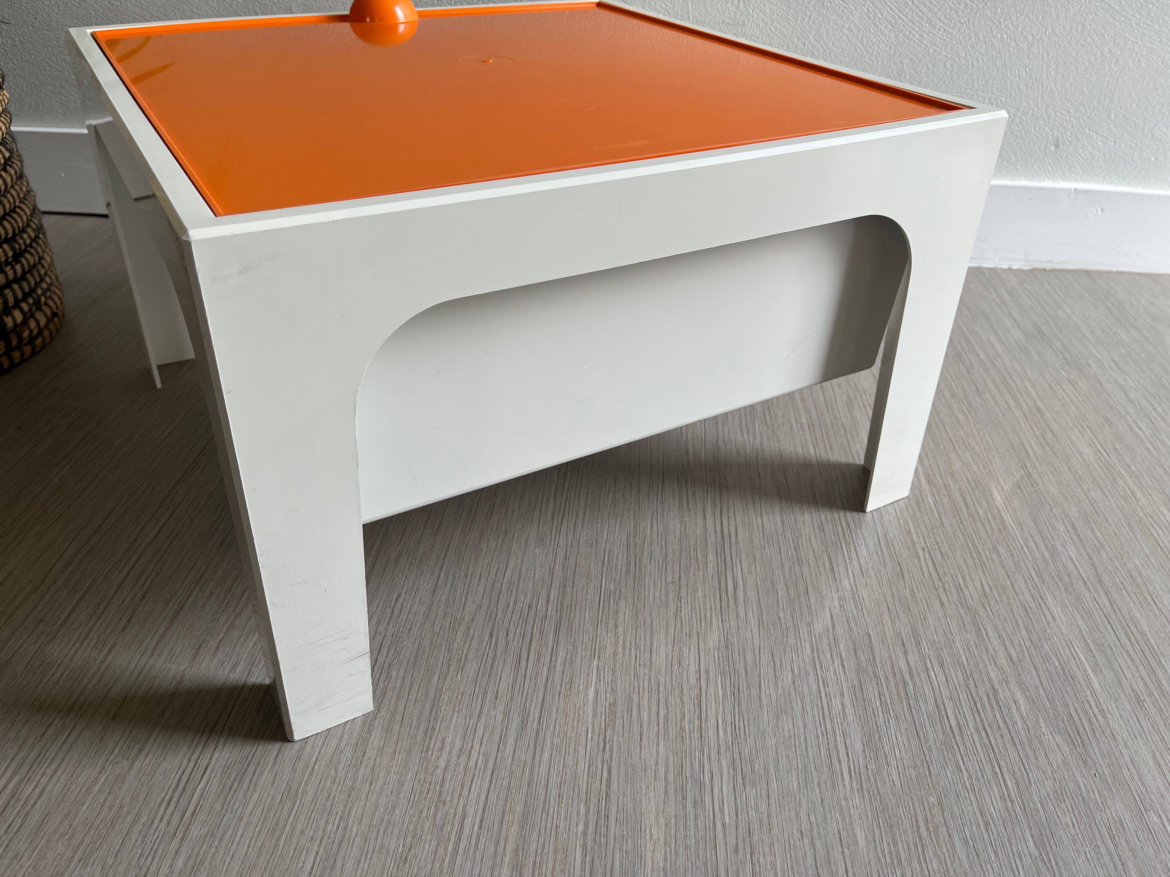 Vintage Prisunic working coffee table